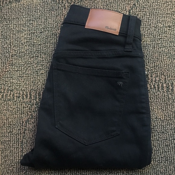 MADEWELL - 9" High-Rise Skinny Jeans Black, 26 - Picture 2 of 6